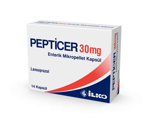 pepticer 30 mg ne için kullanılır